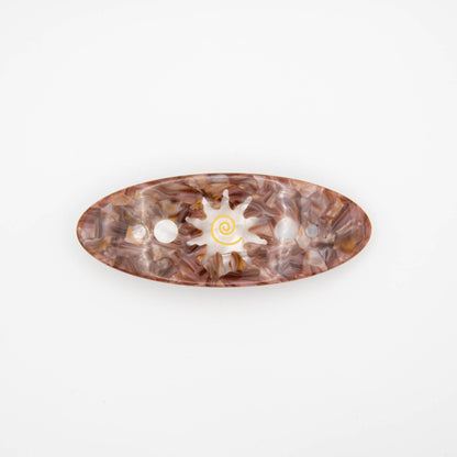 Sol Swirl French Barrette Hair Clip