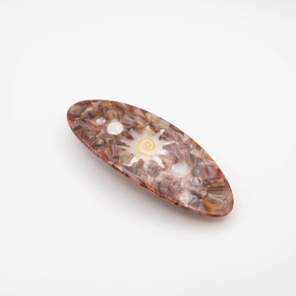 Sol Swirl French Barrette Hair Clip