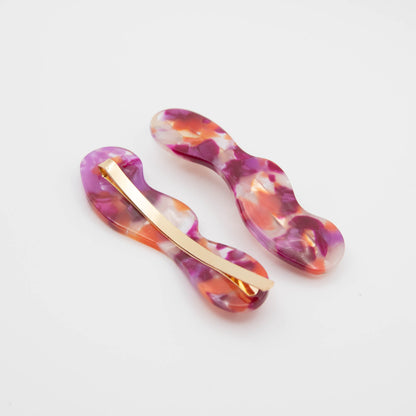 Frozen Berries Hair Slides - Set of 2