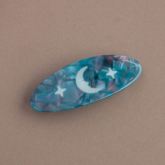 Night Sky Barrette Hair Clip