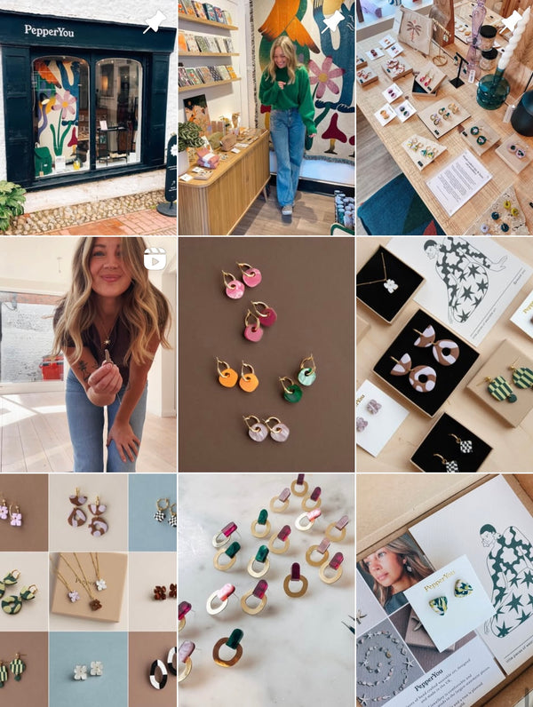 Instagram page screenshot