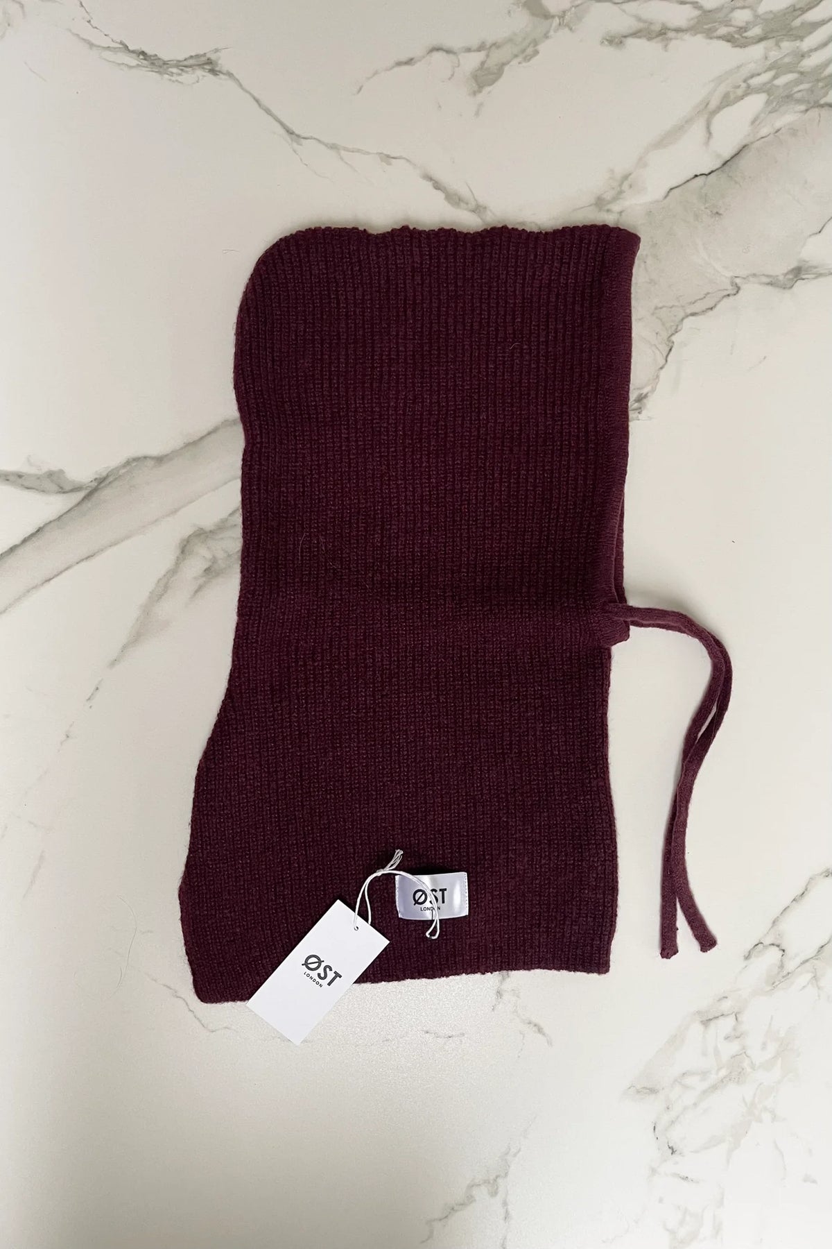 Rikke Balaclava Snood in Burgundy