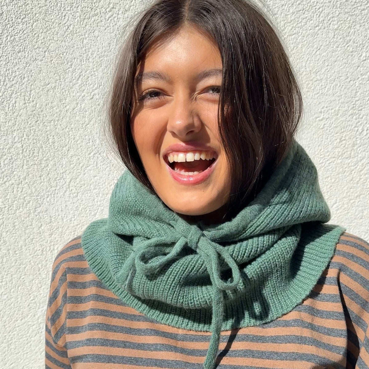 Rikke Balaclava Snood in Teal