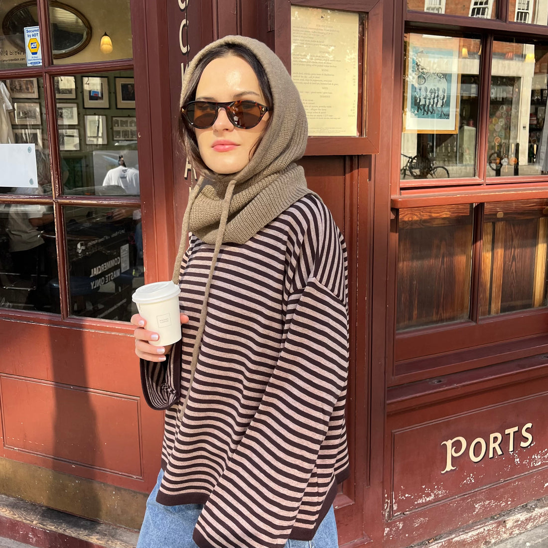 Rikke Balaclava Snood in Elefant