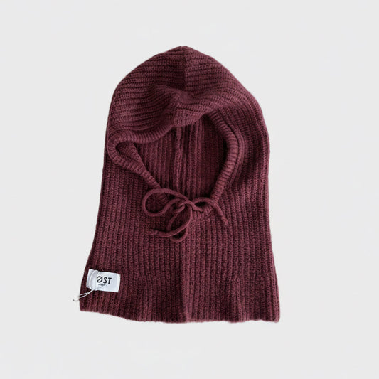 Marie Balaclava Snood in Bordeaux
