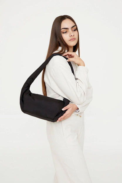Myra Mini Bag Recycled Fabric - Black