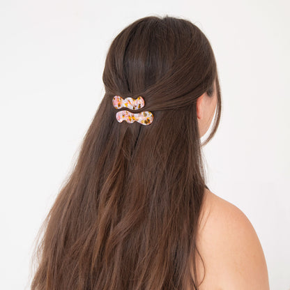 Speckle Hair Slides - Set of 2