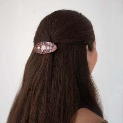 Sol Swirl French Barrette Hair Clip
