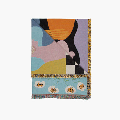 Moretti Throw Blanket Wall Hanging by Slowdown Studio