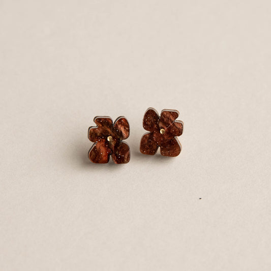 Blob Bloom Stud Earrings