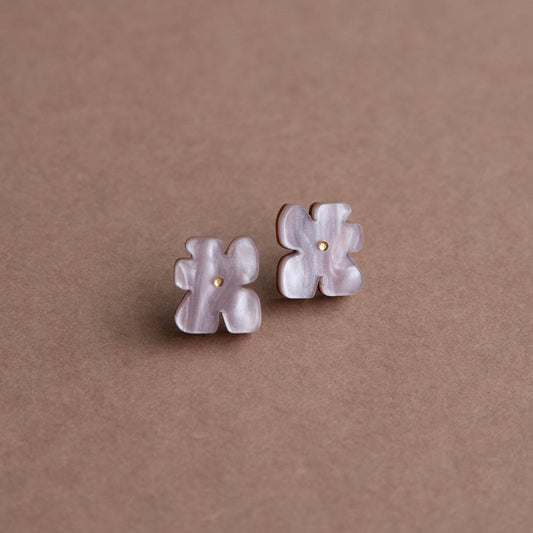 Blob Bloom Stud Earrings