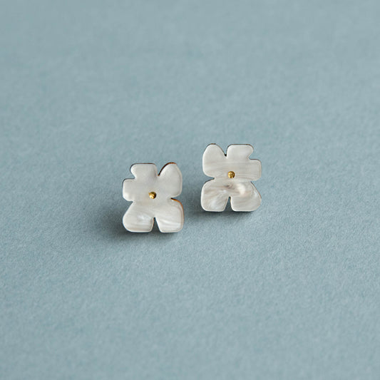 Blob Bloom Stud Earrings