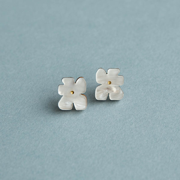 Blob Bloom Stud Earrings