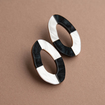 Mono Loop Statement Stud Earrings