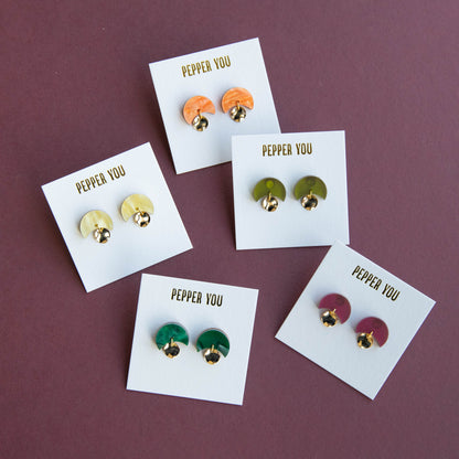 Sunset Mini Stud Earrings