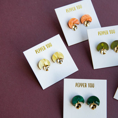 Sunset Mini Stud Earrings