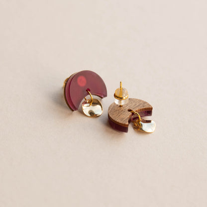 Sunset Mini Stud Earrings