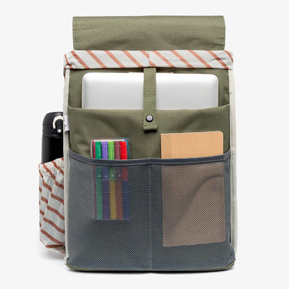 Kaut Recycled Materials Backpack - Olive