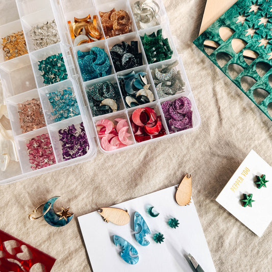 Saturday 11th April 2026 5.30pm - Acrylic Celestial Jewellery Workshop