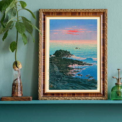 Morning of Cape Inu by Kawase Hasui Print 30x40 cm