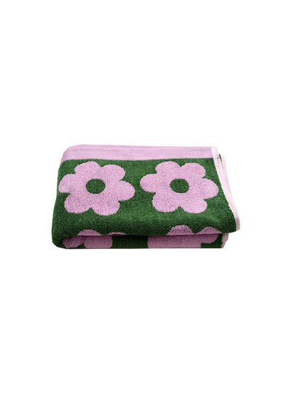 Flowerbed Hand Towel
