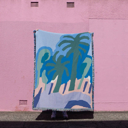 Gilroy Throw Blanket Wall Hanging by Slowdown Studio