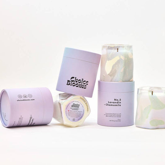 No. 5 Lavandin + Chamomile Small Candle