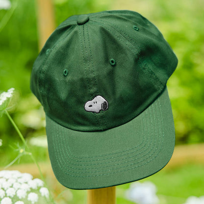Snoopy Embroidered Dad Hat - Forest