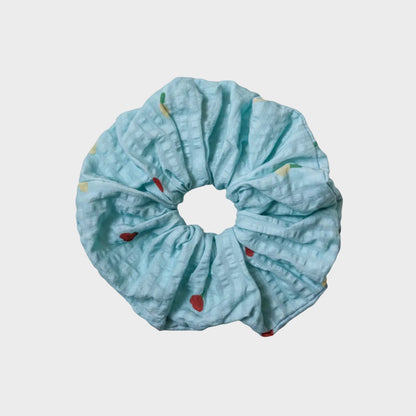 Forget Me Not Scrunchie in Sky