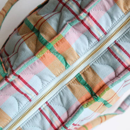 Confetti Plaid Quilted Bag