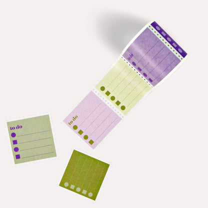 Hinoki To Do Giant Stamp Washi Tape