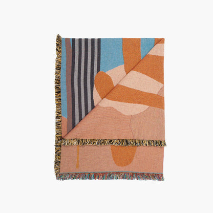 Hazlewood Throw Blanket Wall Hanging by Slowdown Studio