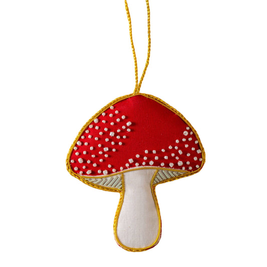 Toadstool Tree Decoration (Virgin Plastic Free)