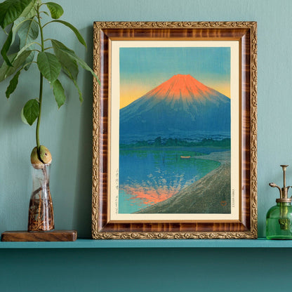 Mt Fuji by Kawase Hasui Print 30x40 cm