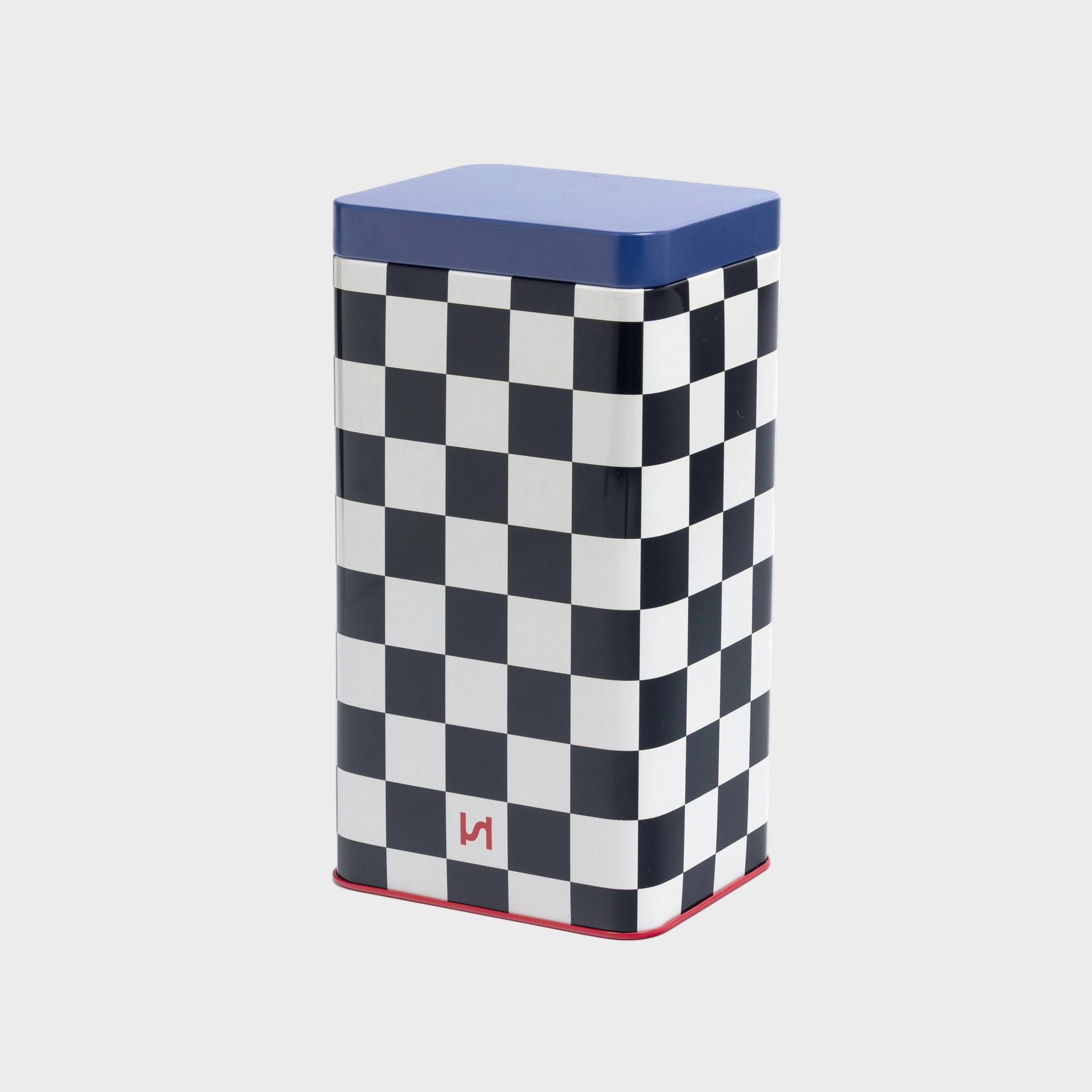 Airtight Tin Storage Container: Navy
