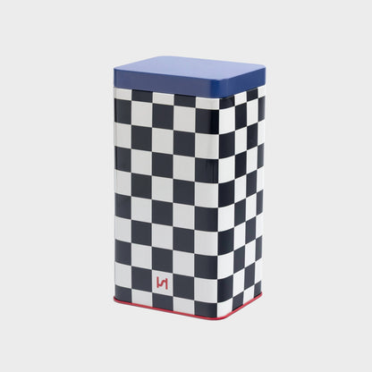 Airtight Tin Storage Container: Navy