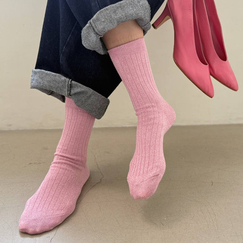 Her Socks - Sparkling Rose