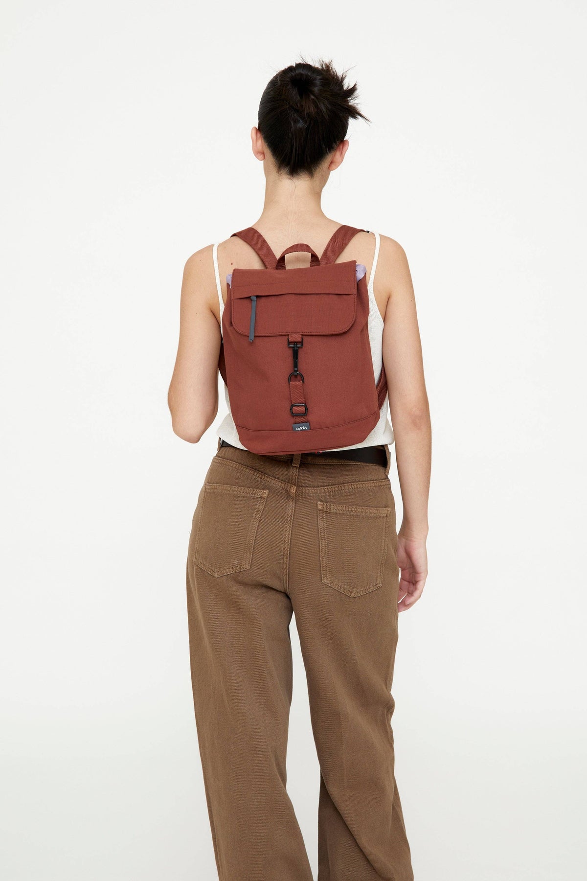 Kaut Mini Recycled Materials Backpack - Bronze