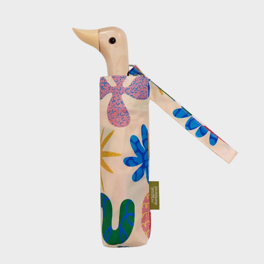 Compact Eco-Friendly Wind Resistant Duckhead Umbrella - Deli