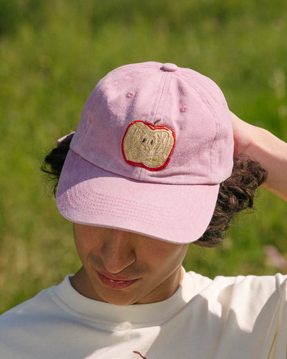 Apple Slice Cap - Washed Pink