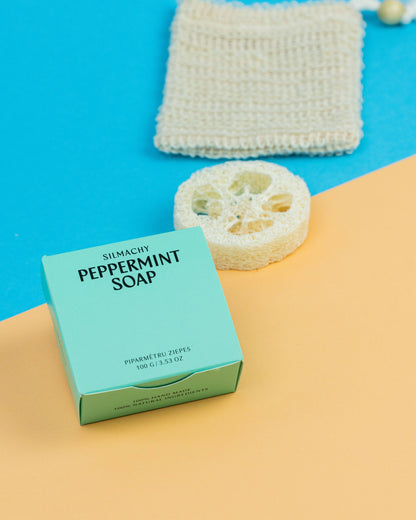 Toning Peppermint & Mineral-Rich Blue Clay Hand & Body Soap