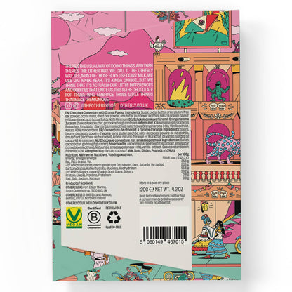 Orange Oatm*lk Chocolate Bar 120g - Vegan