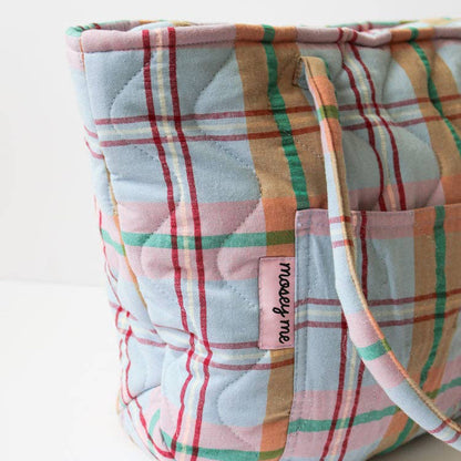 Confetti Plaid Quilted Bag