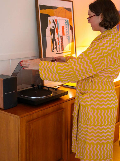Ripple Terry Robe