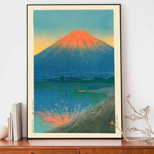 Mt Fuji by Kawase Hasui Print 30x40 cm