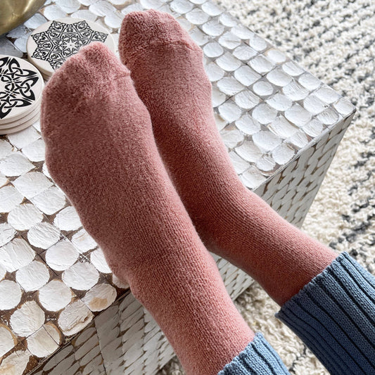 Cloud Socks: Mulberry