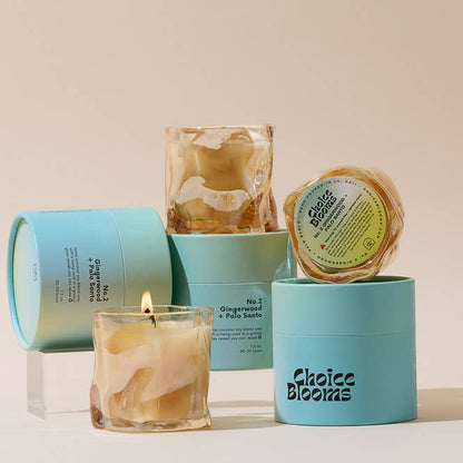 No. 2 Gingerwood + Palo Santo Candle