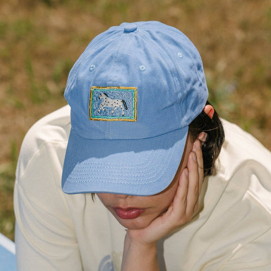 Little Horse Cap - Washed Blue