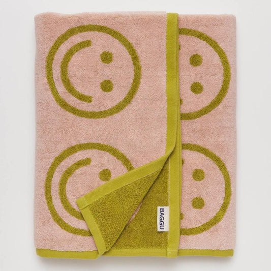 Bath Towel - Happy Ochre