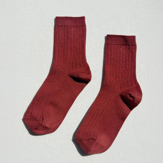 Her Socks - Terracotta